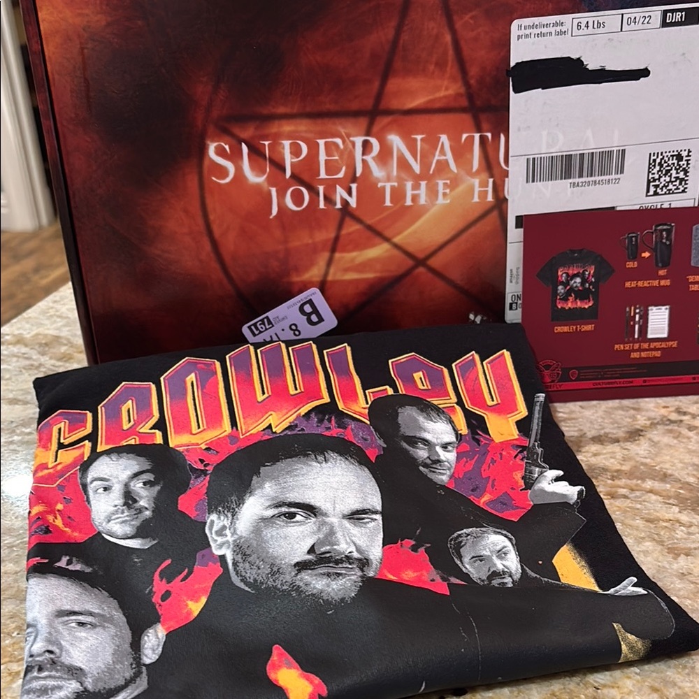 Supernatural Crowley Graphic T-Shirt